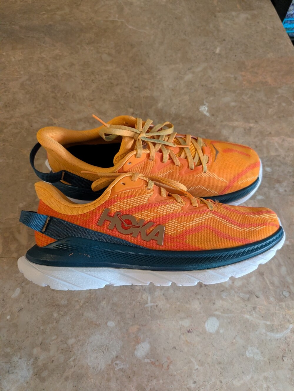 Hoka One One Mach Supersonic Yellow Running Cushioned Shoes Men's Size 10D - Picture 13 of 16